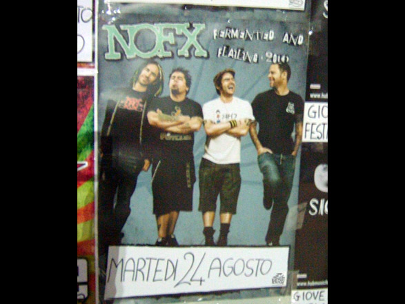 NoFx Tourposter Fermented and Flailing