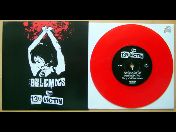 The Bulemics + The 13th Victim Vinyl Cover