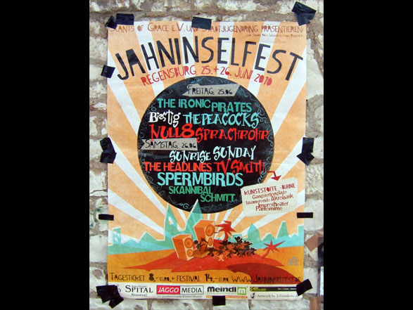 Jahninselfest Regensburg 2010 - Poster