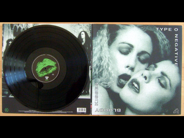 Type O Negative - Bloody Kisses Vinyl Cover