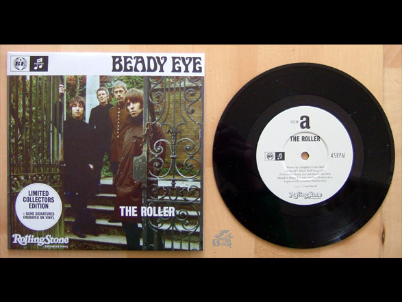 BEADY EYE - The Roller - Vinyl Cover Rolling Stone Beilage