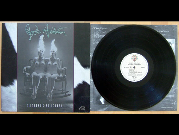 JANE'S ADDICTION - Nothing's Shocking Vinyl Cover