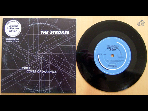 THE STROKES - Under Cover Of Darkness - Vinyl Beilage musikexpress