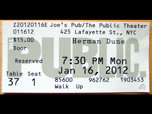 Herman Dune - Ticket