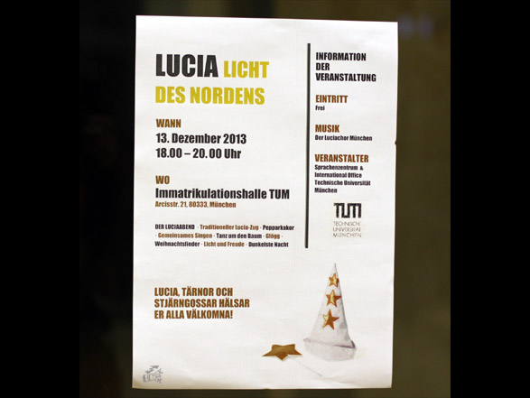 Der Luciachor München - Poster