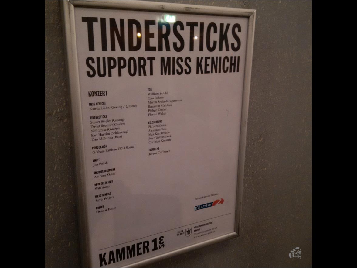 Tindersticks + Miss Kenichi