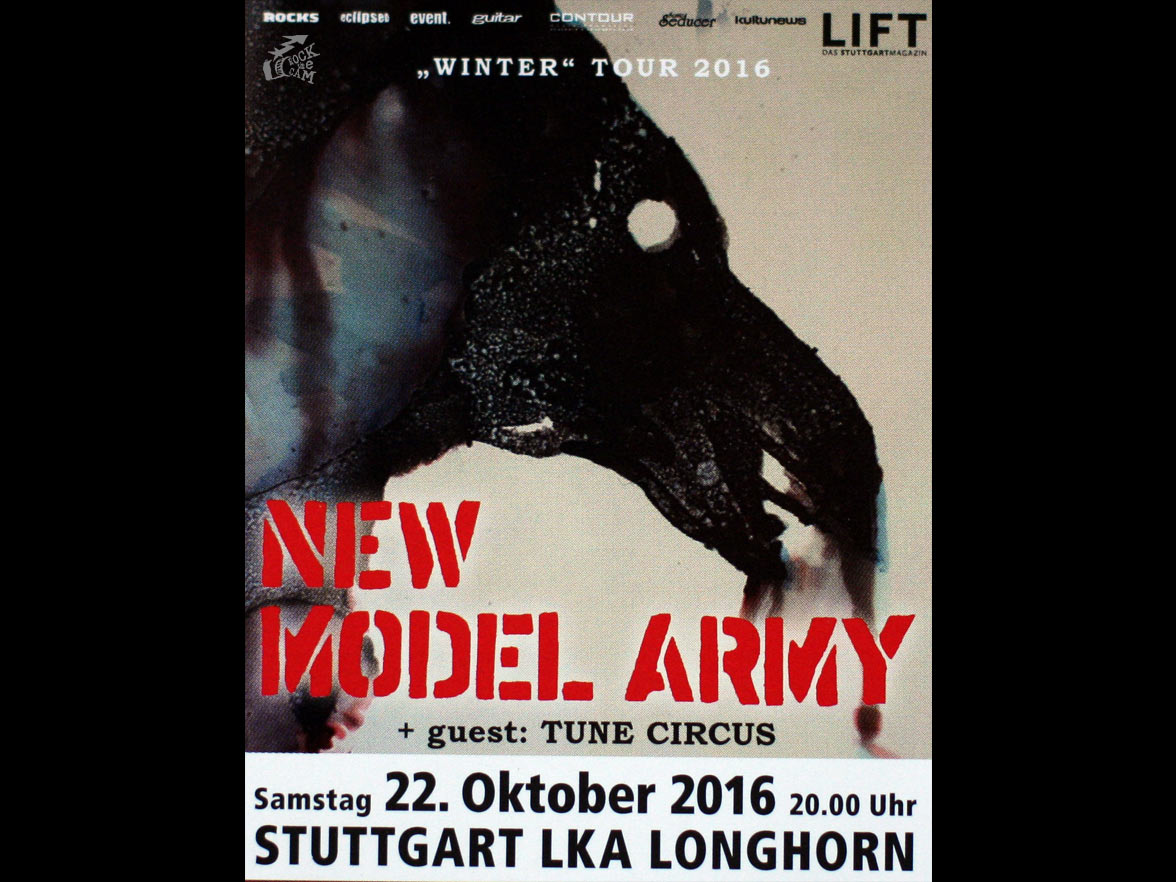 New Model Army Winter-tour