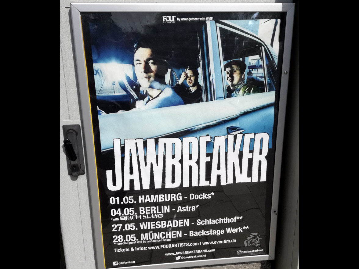 Jawbreaker - Tour Poster Munich 2019